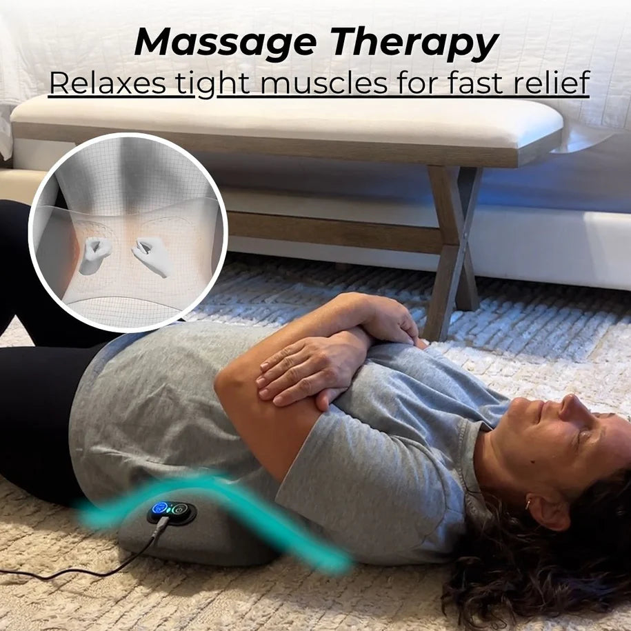 HealthEase™ | Back Relief Massage Pillow