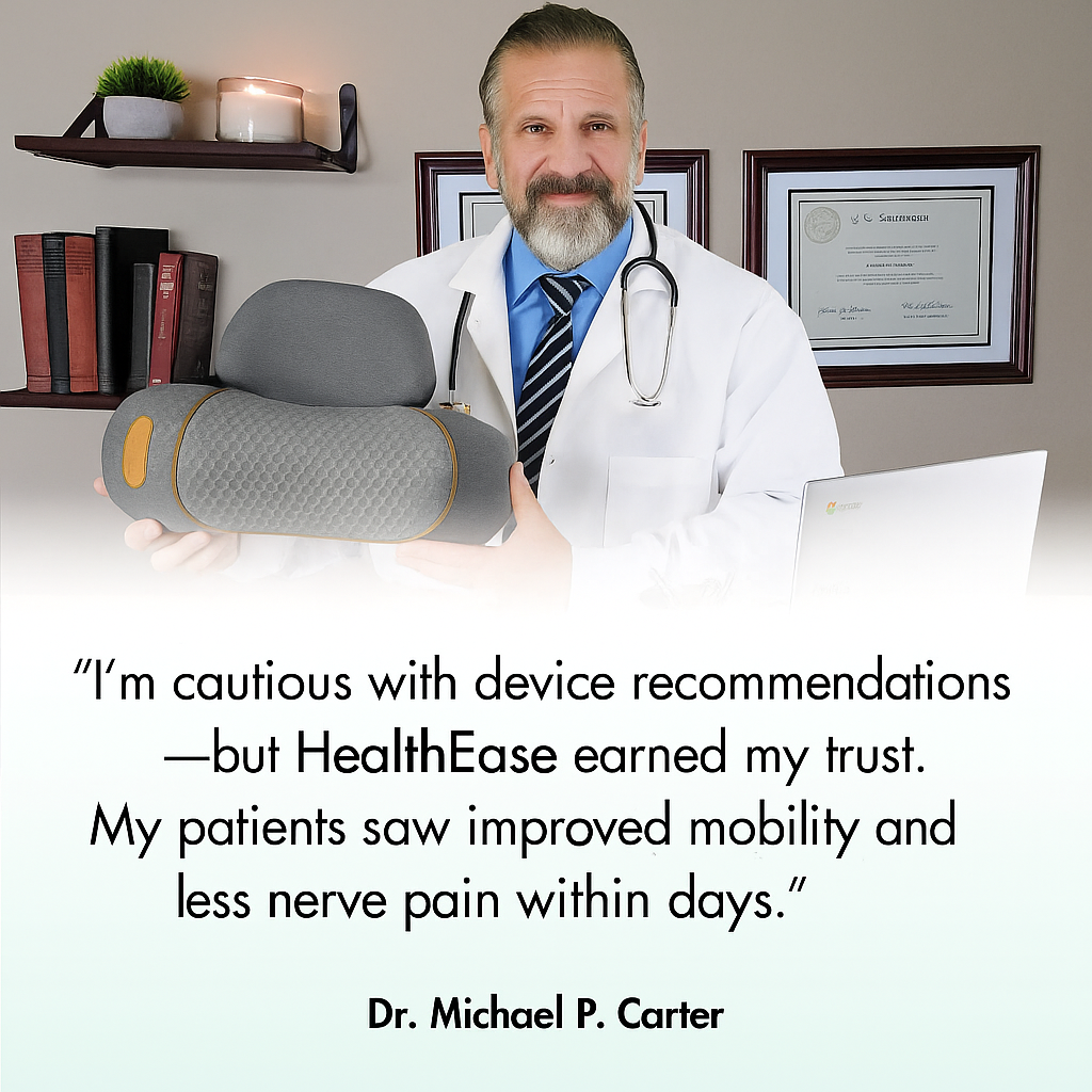 HealthEase™ | 4-in-1 Neck Massager Pillow