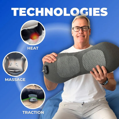 HealthEase™ | Back Relief Massage Pillow